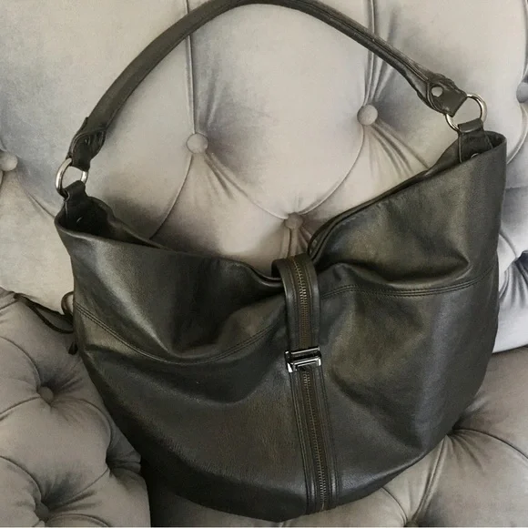 Rebecca Minkoff Awesome! Darling Black Hobo handbag - Picture 2 of 10